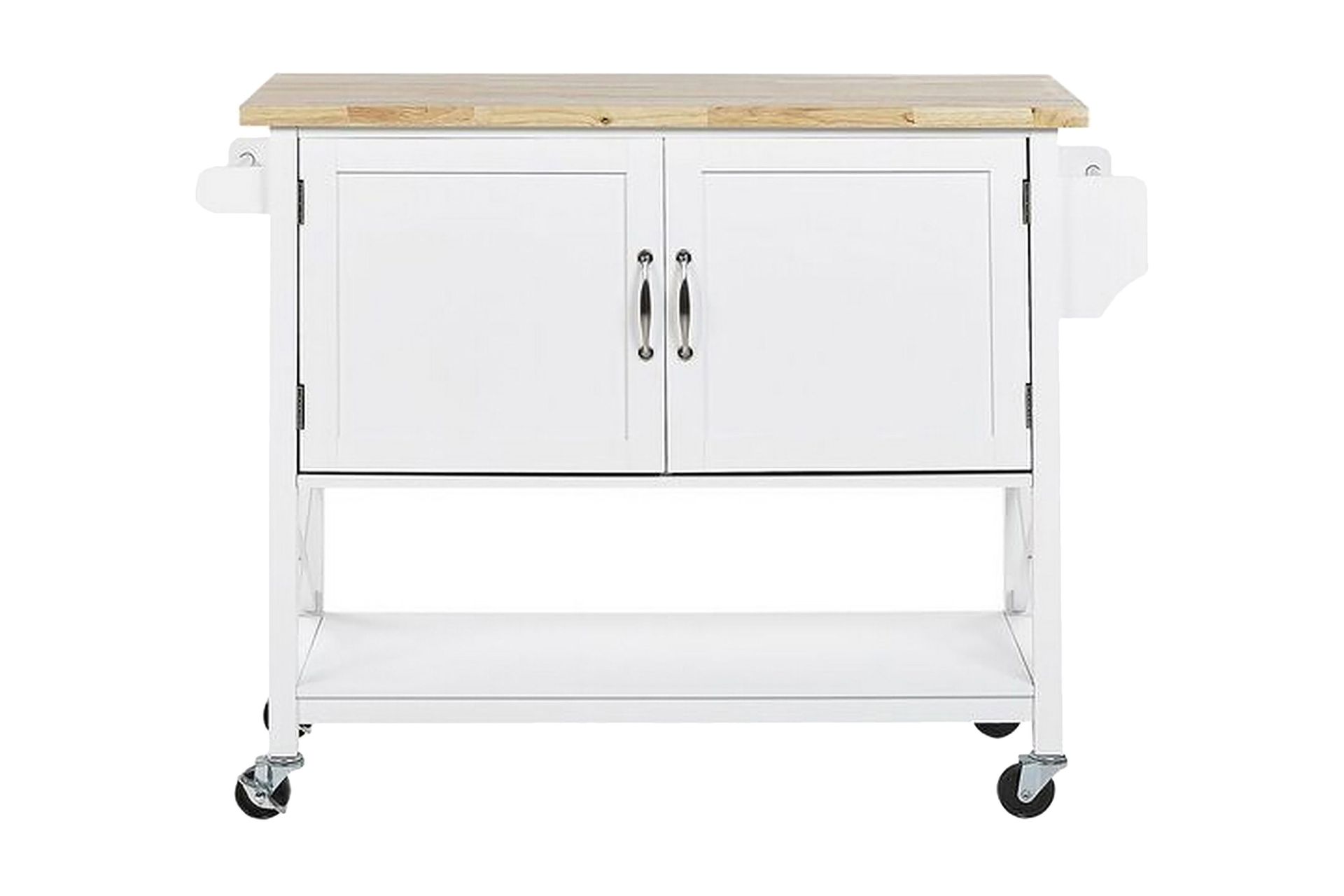 Melesse Serveringsvogn 102 cm - Hvit