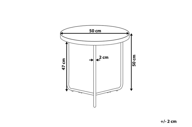 Melody M Avlastningsbord 50 cm - Tre / Natur - Lampebord & sidebord - Brettbord og småbord