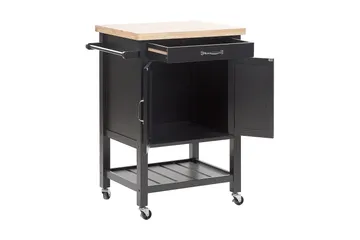 Mylove Serveringsvogn - Svart - Møbler - Bord - Avlastningsbord - Brettbord og småbord