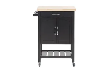 Mylove Serveringsvogn - Svart - Møbler - Bord - Avlastningsbord - Brettbord og småbord