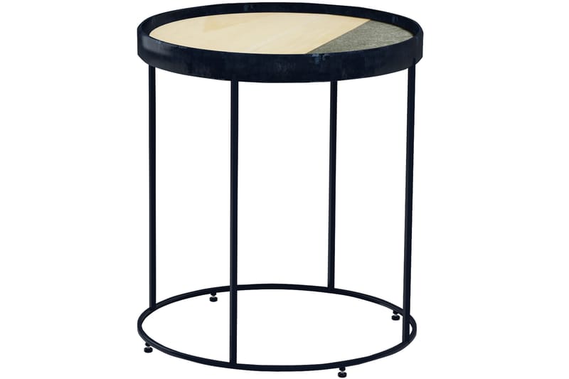 Orielle Brettbord 40x40 cm - Beige - Møbler - Bord - Avlastningsbord - Brettbord og småbord