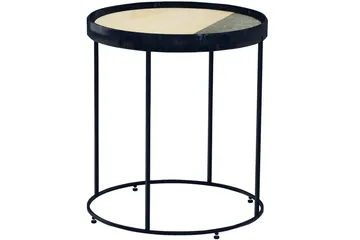 Orielle Brettbord 40x40 cm - Beige - Møbler - Bord - Avlastningsbord - Brettbord og småbord