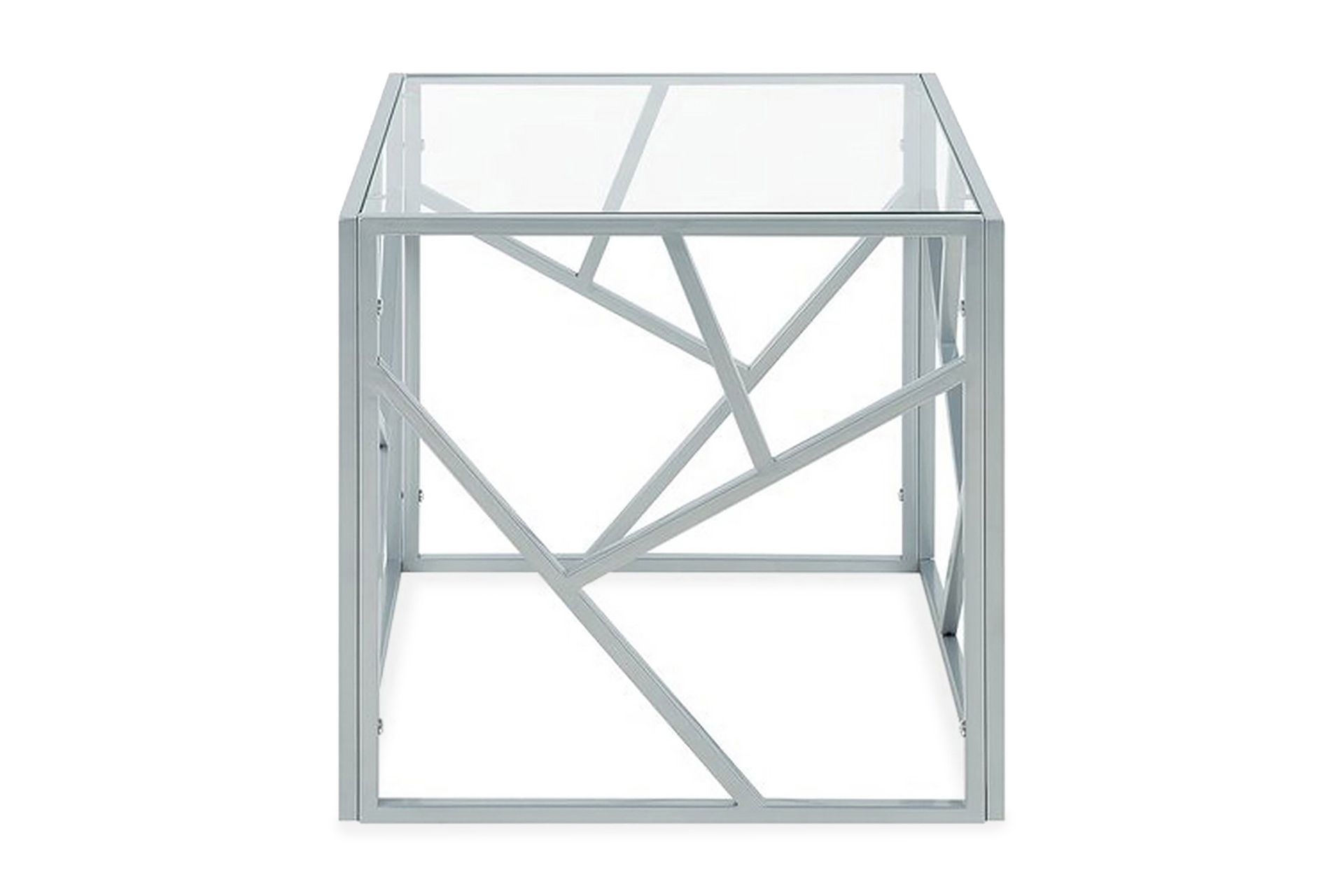 Orland Avlastningsbord 50 cm - Sølv - Møbler - Bord - Avlastningsbord - Brettbord og småbord
