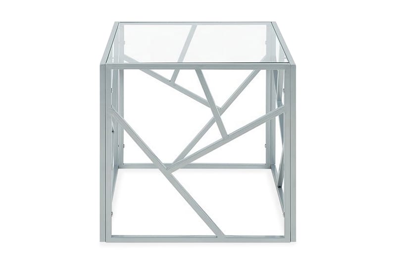 Orland Avlastningsbord 50 cm - Sølv - Lampebord & sidebord - Brettbord og småbord