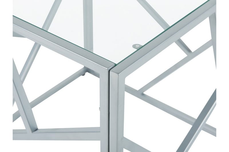 Orland Avlastningsbord 50 cm - Sølv - Lampebord & sidebord - Brettbord og småbord