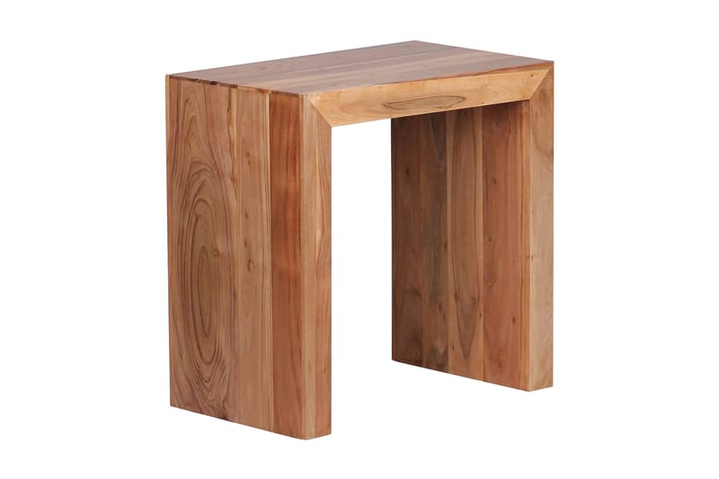 Pranika Avlastningsbord 60 cm - Brun - Møbler - Bord - Avlastningsbord - Brettbord og småbord