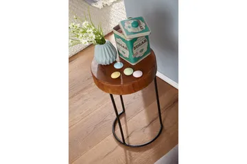 Provine Avlastningsbord 28 cm - Brun - Møbler - Bord - Avlastningsbord - Brettbord og småbord