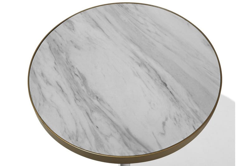 RAMONA Avlastningsbord 44 cm - Hvit - Møbler - Bord - Avlastningsbord - Brettbord og småbord