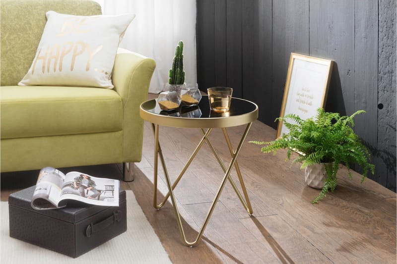 Reineck Avlastningsbord 42 cm - Gull - Møbler - Bord - Avlastningsbord - Brettbord og småbord