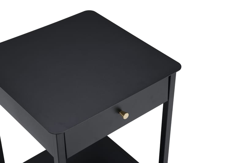 Rockvae Avlastningsbord 40 cm - Svart - Brettbord og småbord