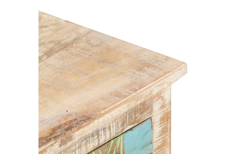 Salongbord 100x55x40 cm grovt akasietre - Flerfarget - Lampebord & sidebord - Brettbord og småbord