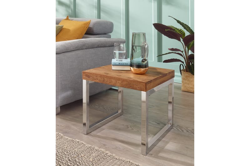 Sands Avlastningsbord 45 cm - Brun - Møbler - Bord - Avlastningsbord - Brettbord og småbord