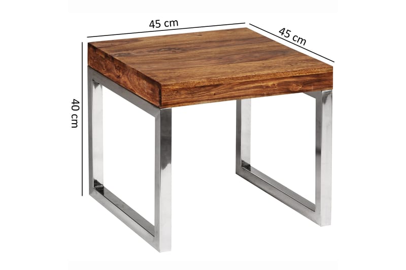 Sands Avlastningsbord 45 cm - Brun - Møbler - Bord - Avlastningsbord - Brettbord og småbord