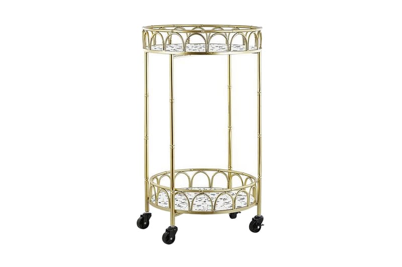 Shafter Serveringsvogn 48 cm - Gull - Møbler - Bord - Avlastningsbord - Brettbord og småbord