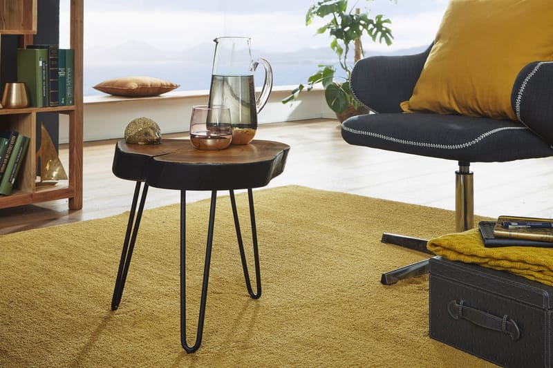 Sibbie Avlastningsbord 35 cm - Brun - Møbler - Bord - Avlastningsbord - Brettbord og småbord