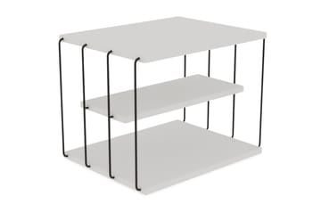 Side Table Hvit|Svart