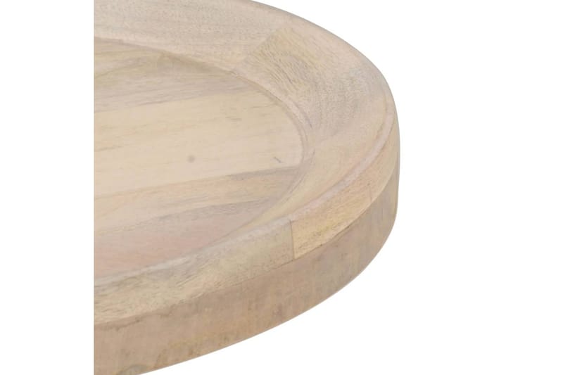 Sidebord Ø50x55 cm heltre mango - Brun - Møbler - Bord - Avlastningsbord - Brettbord og småbord