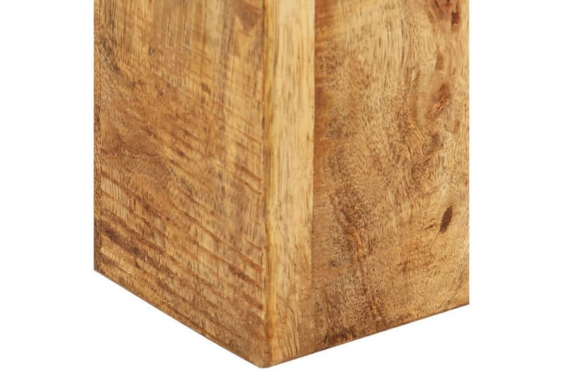 Sidebord 2 stk heltre mango - Brun - Møbler - Bord - Avlastningsbord - Brettbord og småbord