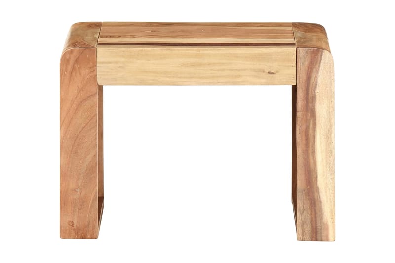 Sidebord 43x40x30 cm heltre akasie - Brun - Møbler - Bord - Avlastningsbord - Brettbord og småbord