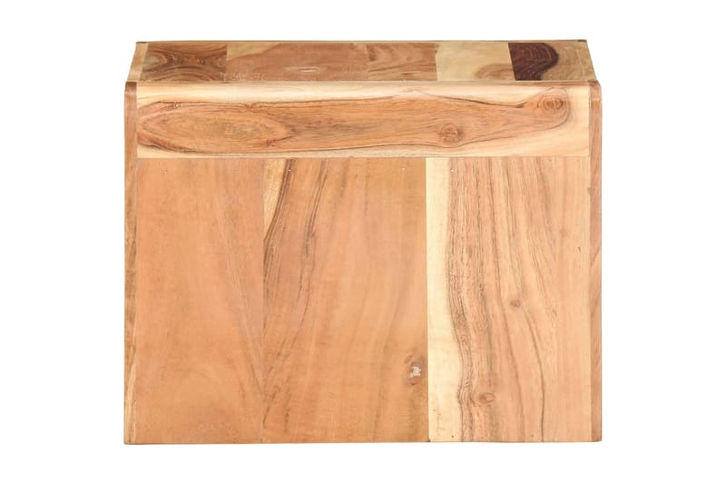 Sidebord 43x40x30 cm heltre akasie - Brun - Møbler - Bord - Avlastningsbord - Brettbord og småbord