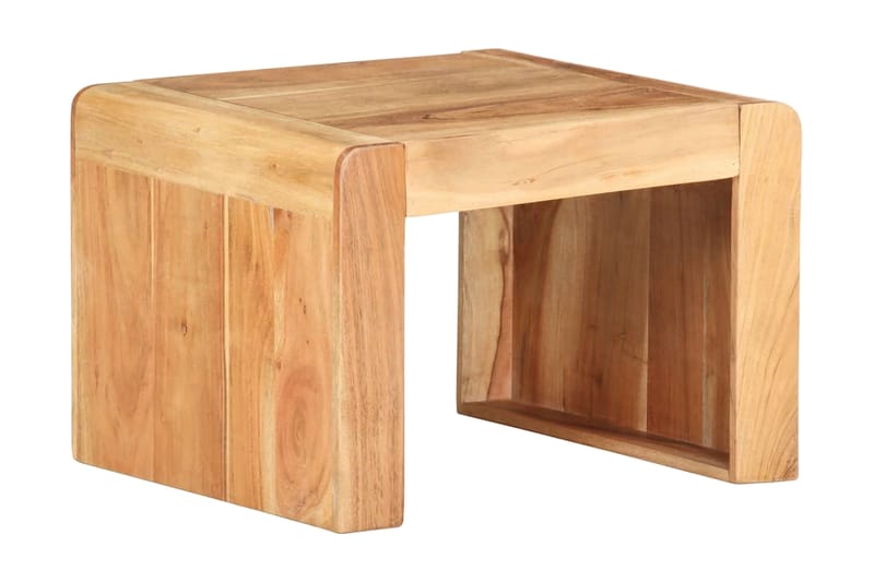 Sidebord 43x40x30 cm heltre akasie - Brun - Møbler - Bord - Avlastningsbord - Brettbord og småbord