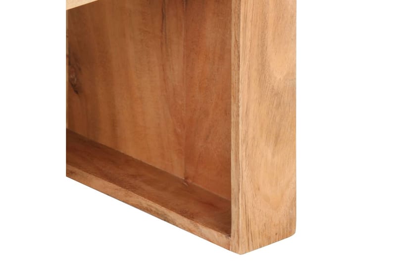 Sidebord 43x40x30 cm heltre akasie - Brun - Møbler - Bord - Avlastningsbord - Brettbord og småbord