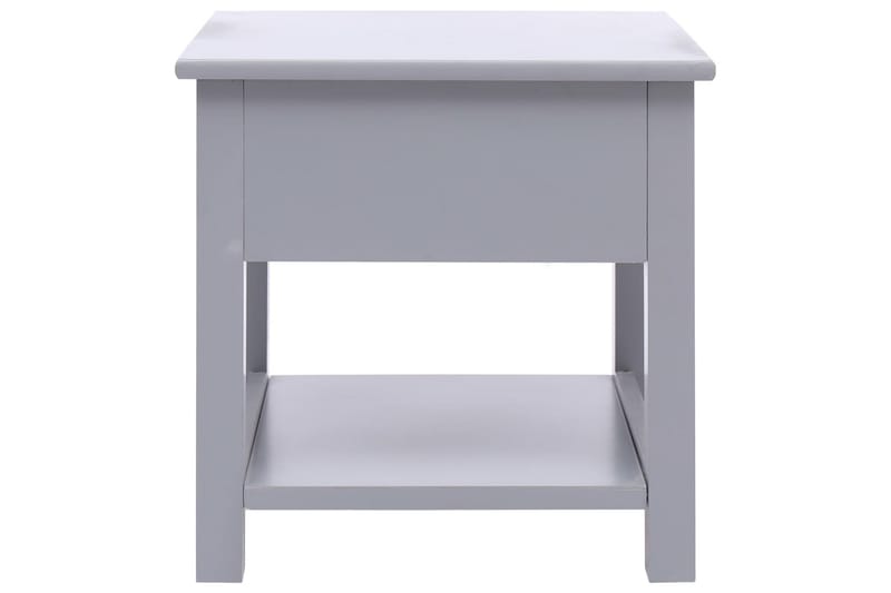 Sidebord grå 40x40x40 cm keisertre - Grå - Lampebord & sidebord - Brettbord og småbord