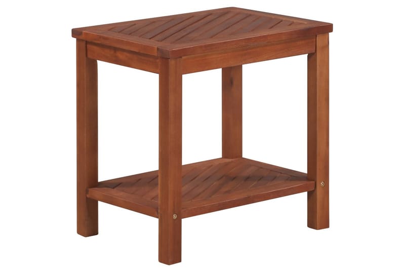 Sidebord heltre akasie 45x33x45 cm - Akasie - Møbler - Bord - Avlastningsbord - Brettbord og småbord