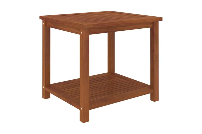 Sidebord heltre akasie 45x45x45 cm - Akasie - Møbler - Bord - Avlastningsbord - Brettbord og småbord