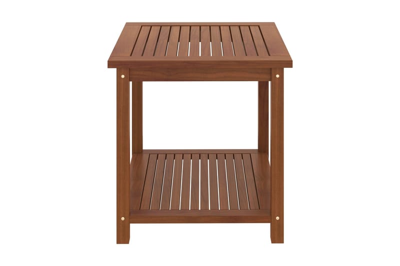Sidebord heltre akasie 45x45x45 cm - Akasie - Møbler - Bord - Avlastningsbord - Brettbord og småbord