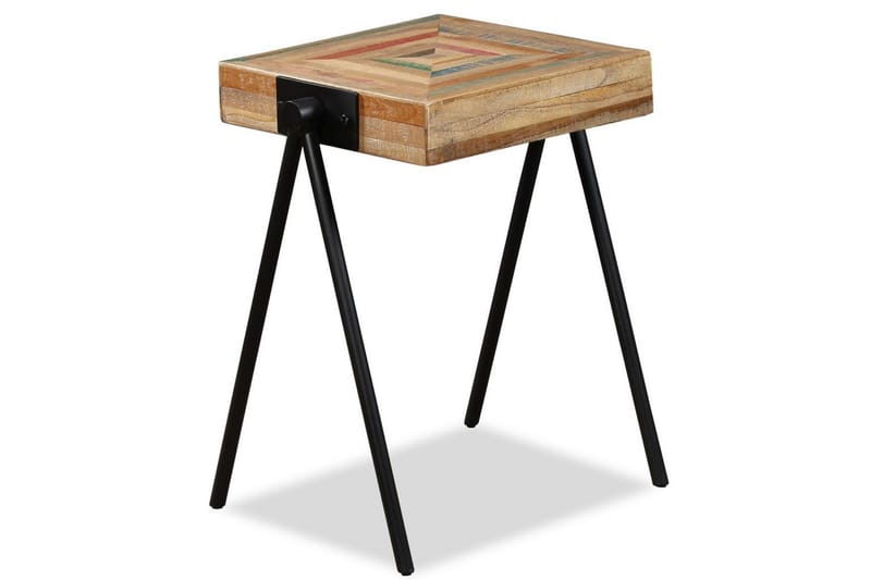 Sidebord heltre gjennvunnet teak - Resirkulert Tre - Lampebord & sidebord - Brettbord og småbord