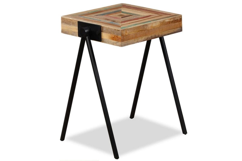 Sidebord heltre gjennvunnet teak - Resirkulert Tre - Møbler - Bord - Avlastningsbord - Brettbord og småbord