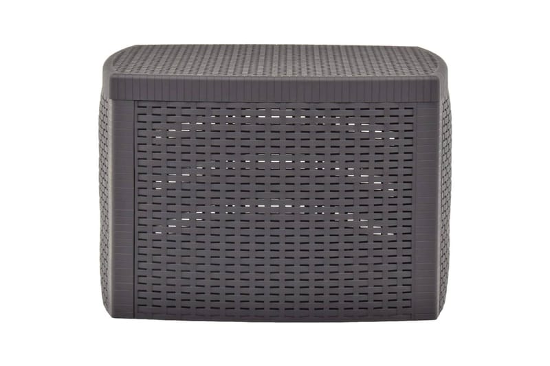 Sidebord mocca 54x54x36,5 cm plast - Møbler - Bord - Avlastningsbord - Brettbord og småbord