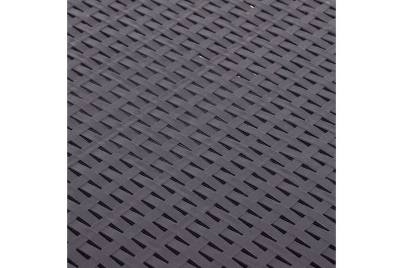 Sidebord mocca 54x54x36,5 cm plast - Møbler - Bord - Avlastningsbord - Brettbord og småbord