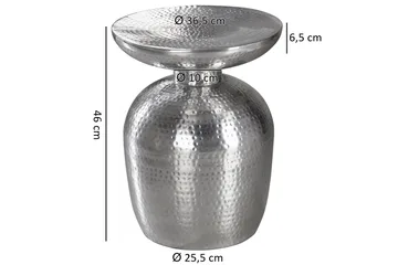 Sidobord & lampbord Wohnling Silver - Møbler - Bord - Avlastningsbord - Brettbord og småbord