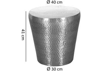 Sidobord & lampbord Wohnling Silver - Møbler - Bord - Avlastningsbord - Brettbord og småbord
