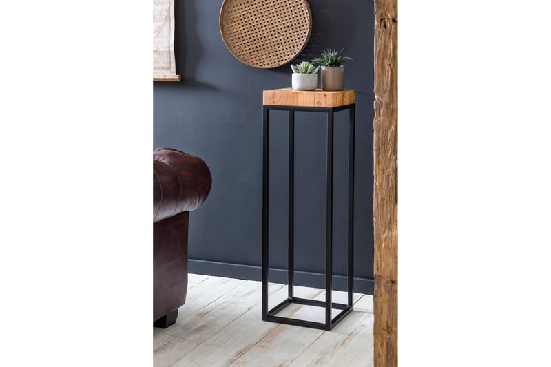 Sidobord & lampbord Wohnling Trä, Natur - Møbler - Bord - Avlastningsbord - Brettbord og småbord