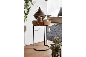 Sidobord & lampbord Wohnling Trä, Natur - Møbler - Bord - Avlastningsbord - Brettbord og småbord