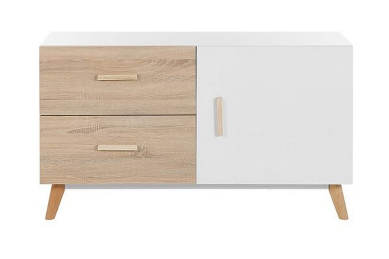 Skjenk Hvit/ lyst tre FILI - Tre / Natur - Lampebord & sidebord - Brettbord og småbord