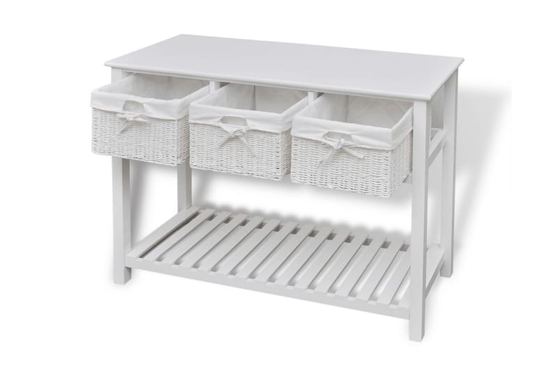Skjenk hvit - Lampebord & sidebord - Brettbord og småbord