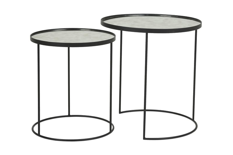 Sordale Settbord 48,5 cm - Svart - Lampebord & sidebord - Brettbord og småbord