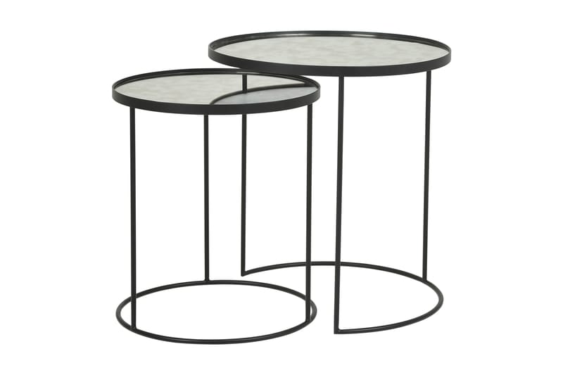 Sordale Settbord 48,5 cm - Svart - Møbler - Bord - Avlastningsbord - Brettbord og småbord