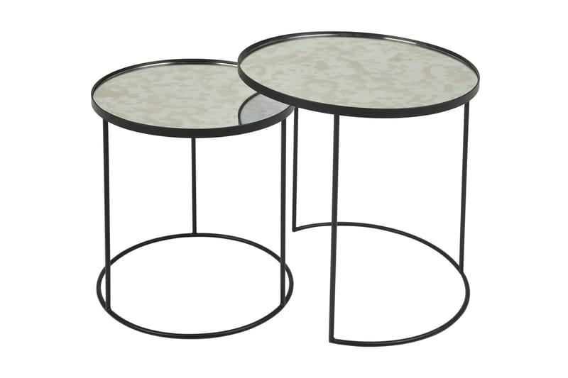Sordale Settbord 48,5 cm - Svart - Møbler - Bord - Avlastningsbord - Brettbord og småbord