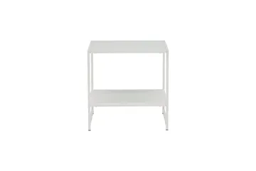 Staal Sidebord med Hylle