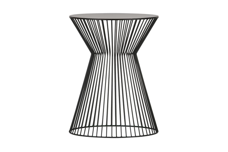 Suus Brettbord Rundt 35 cm - Svart - Møbler - Bord - Avlastningsbord - Brettbord og småbord