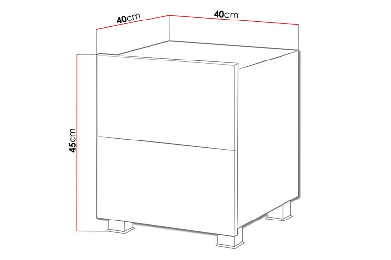 Tessan Sidobord - Tre - Møbler - Bord - Avlastningsbord - Brettbord og småbord