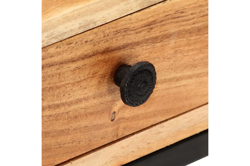 U-formet sidebord 45x30x61 cm heltre akasie - Brun - Møbler - Bord - Avlastningsbord - Brettbord og småbord