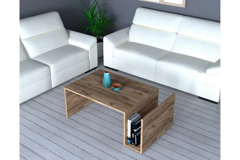 Vimenil Brettbord 87 cm - Brun - Møbler - Bord - Avlastningsbord - Brettbord og småbord