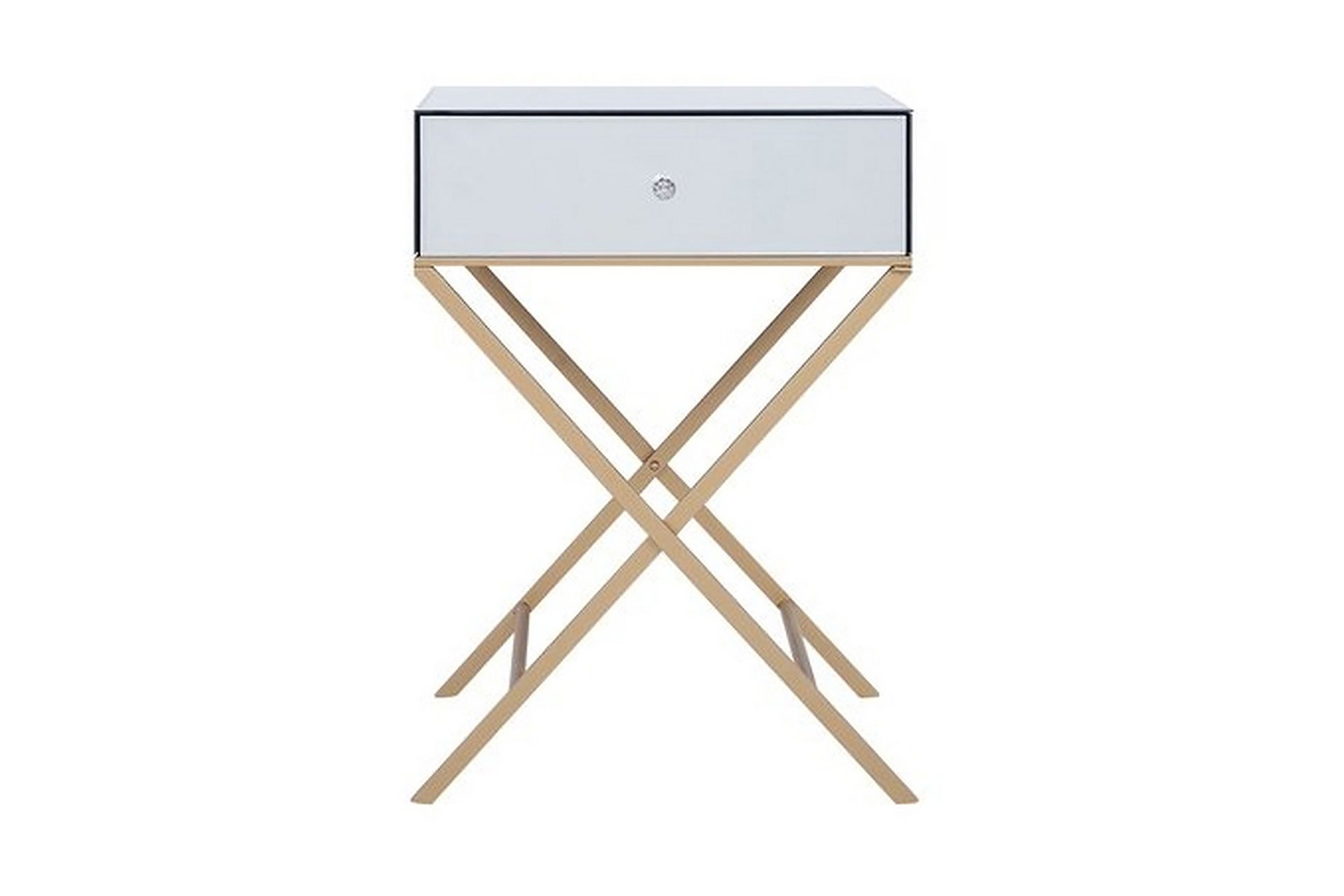 Vivy Avlastningsbord 50 cm - Sølv - Møbler - Bord - Avlastningsbord - Brettbord og småbord