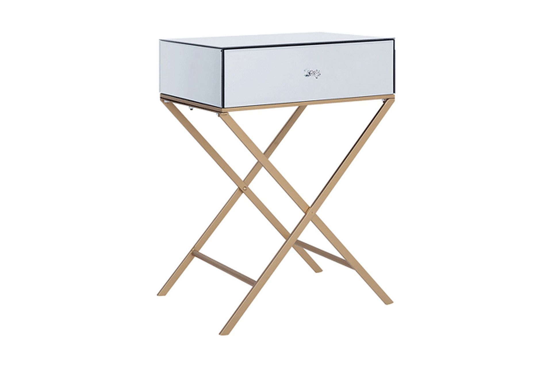 Vivy Avlastningsbord 50 cm - Sølv - Møbler - Bord - Avlastningsbord - Brettbord og småbord